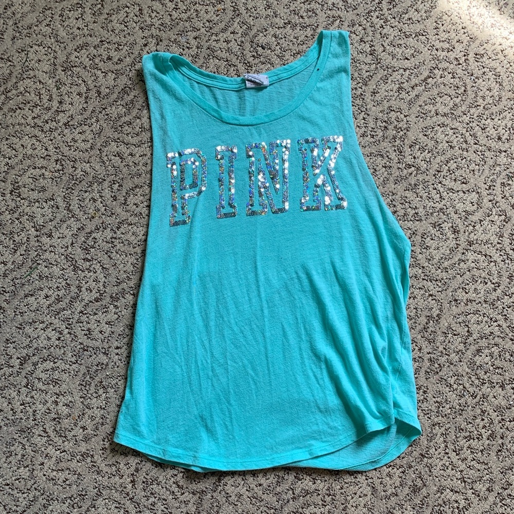 VS pink tank top